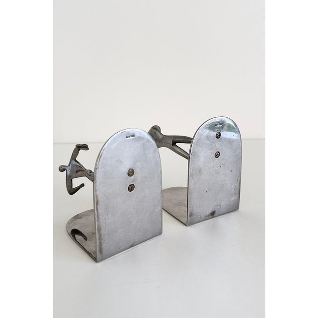 Austrian Modernist Figural Bookends For Sale - Image 10 of 11