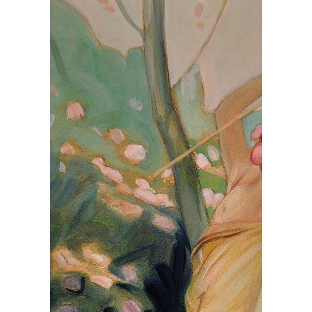 Antoine Calbet, Follower of Antoine Calbet, 1890s, Watercolor, Framed For Sale - Image 6 of 18