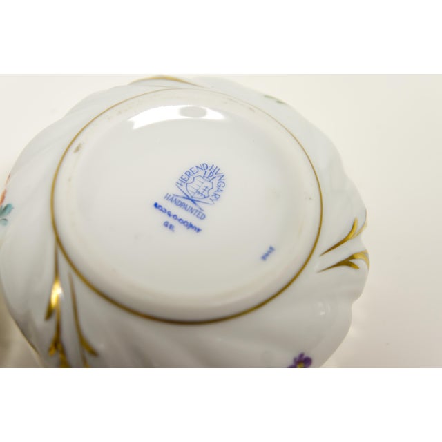 Herend Hungarian Porcelain Hand Painted Bonbonniere Canister For Sale In Louisville - Image 6 of 7