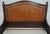 Traditional Ralph Lauren King Size Leather Continental Bed For Sale - Image 3 of 12