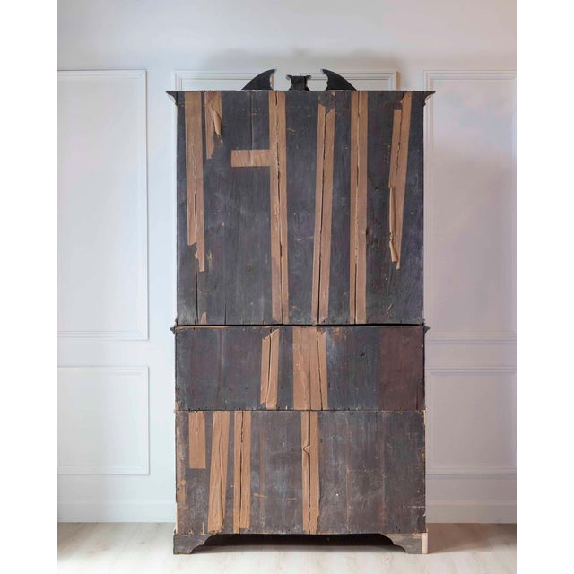 Danish 18th Century Rococo Secretary, c.1760 For Sale - Image 15 of 16