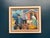 Svend Nielsen, Figures at the Fish Shed, 1950s, Oil on Canvas, Framed For Sale - Image 10 of 16