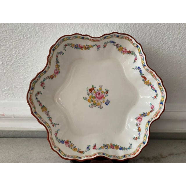 Antique Mintons England Scalloped Dish For Sale - Image 13 of 13