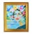 2020s Dreamy Floral Lady Portrait Oil Painting Including the Antiqued Gold Wood Frame For Sale - Image 5 of 9