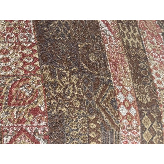 Late 20th Century Arts and Crafts Mission Style Oak Sofa With Ottoman For Sale - Image 15 of 15