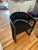 Art Deco Half-Circle Restoration Hardware Chair For Sale - Image 3 of 8