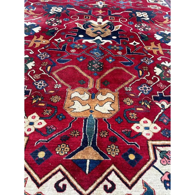 Mid-Century Azerbaijan Rug, 1950s For Sale - Image 12 of 18