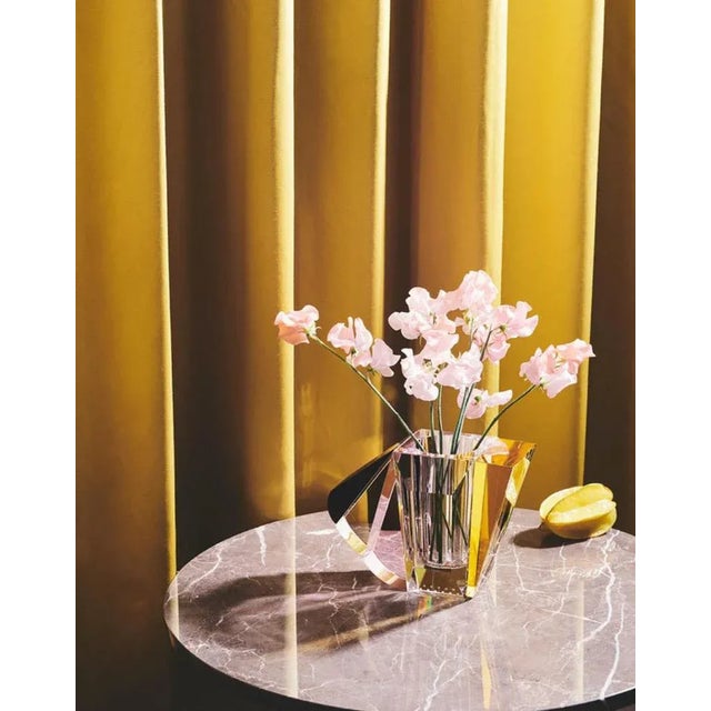 Not Yet Made - Made To Order Nyc Contemprary Vase Hand-Sculpted Crystal from Reflections Copenhagen For Sale - Image 5 of 6