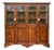 19th Century Spanish Cupboard or Bookcase With Glass Vitrine For Sale
