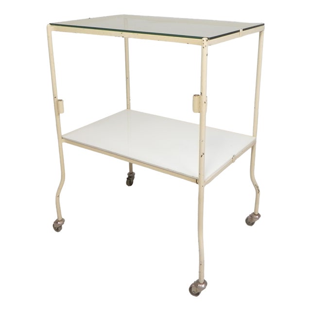 Industrial Serving Trolley, 1950s For Sale