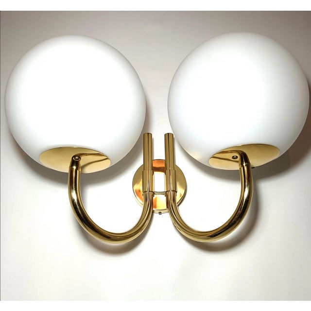 Gigantic size, truly colossal double sphere model, crafted in the legendary "GlassHutte Limburg-Germany" ateliers in the...