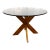 MCM Smoked Glass Round Table For Sale