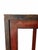 Heavy Metal Three-Opening Canvas Frame With Burgundy and Bronze-Tone Finish For Sale - Image 9 of 9