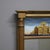 Late 19th Century Antique Giltwood Eglomise Wall Mirror, Reverse Painted Countryside Church, C1 For Sale - Image 5 of 10