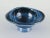 Vilhelm Bjerke-Petersen for Rörstrand. Ceramic bowl with abstract motif. Glaze in bluish tones. Organic shape. 1960s/70s....