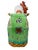 Chinoiserie Palatial 21.5" Famille Rose Shouxing "Three Stars" Figurine – Hand-Painted Throne Masterwork With 360° Gold Gilt Artistry For Sale - Image 3 of 18