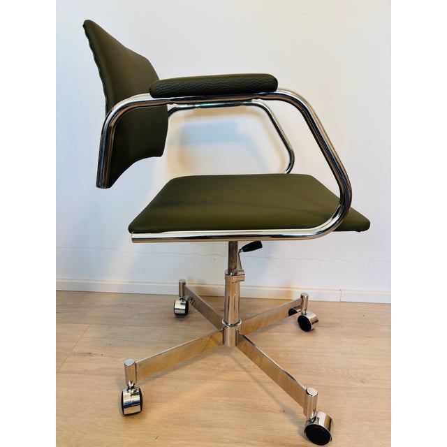 Metal Model K-384 Office Chair from Kovona, Czechoslovakia, 1970s For Sale - Image 7 of 11