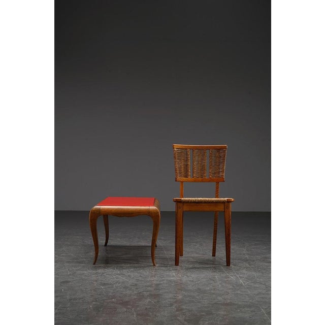 French Art Deco Side Table, 1930s For Sale - Image 4 of 15