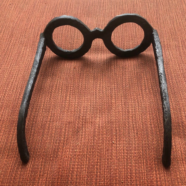 Iron Decorative Glasses For Sale - Image 4 of 9