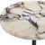 Kenneth Ludwig Chicago Brunson White Marble Drink Table For Sale - Image 4 of 6