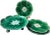 Set of 3 English Majolica Pottery Low Compote and Plates Lily Pads & Herons, C. 1870-1880 For Sale - Image 11 of 11