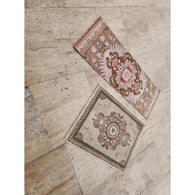 1970s Vintage Petite Turkish Rug - a Pair For Sale In Philadelphia - Image 6 of 10