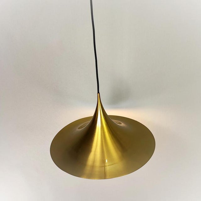 Semi Brass Pendant Light from Fog and Mørup, 1960 For Sale - Image 6 of 9