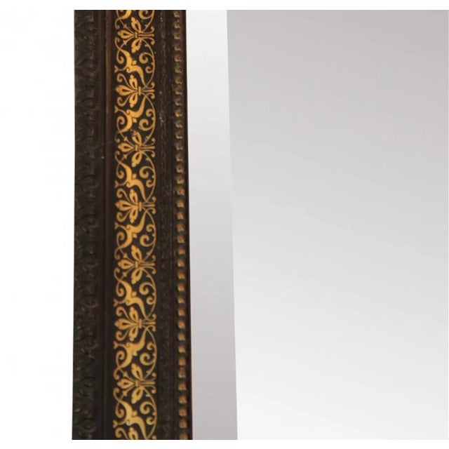 French Antique 19th Century French Empire Mirror Gilded Wood For Sale - Image 3 of 7