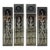 Mirrored Venetian Style Cut Glass Panels - Set of Six For Sale