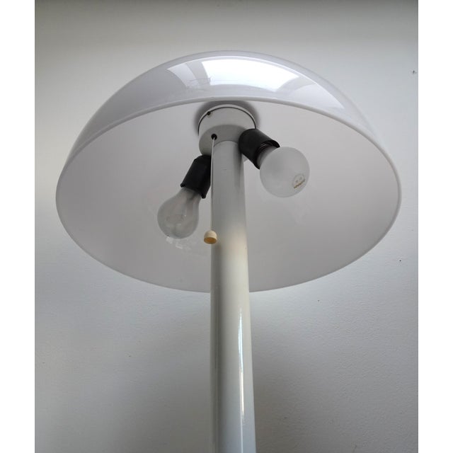 Mid-Century Modern Large Dutch Space Age Acrylic and Metal Table Lamp, 1970s For Sale - Image 3 of 11