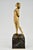 Joe Descomps, Lady, 1900, Bronze amd Marble For Sale - Image 6 of 13