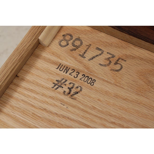 Stickley Mission Oak Flip Top Harvest Console Table For Sale - Image 16 of 18
