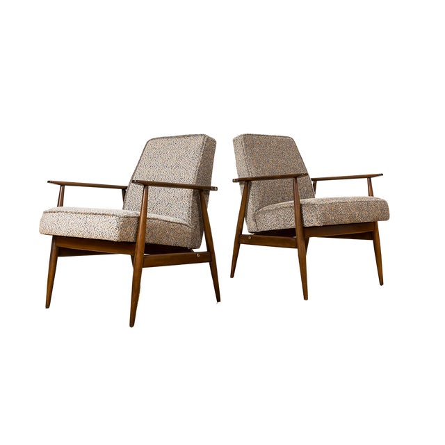 Vintage Lounge Chairs by H. Lis, Poland, 1960s, Set of 2 For Sale - Image 15 of 15