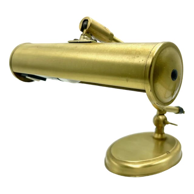 Brass Piano Lamp from Pfäffle Glow, 1960s For Sale