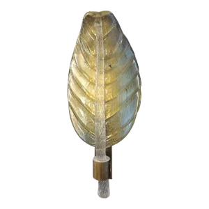 1960s Gold Leaf Sconce by Barovier E Toso