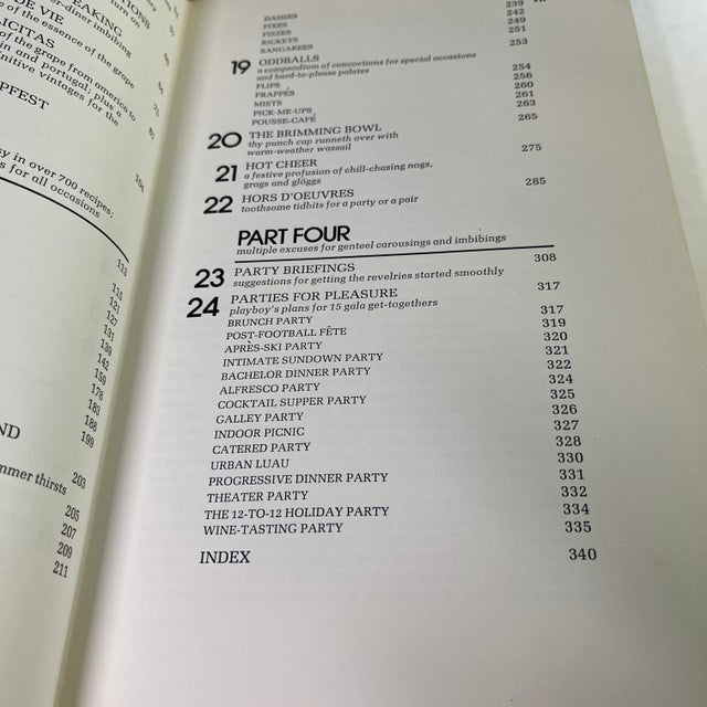 Paper 1975 Playboy's Host & Bar Book For Sale - Image 7 of 12