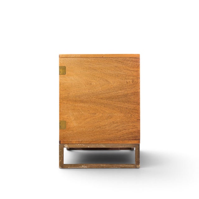 Mid 20th Century Svend Langkilde for Langkilde Møbler Mid Century Rosewood and Teak Cabinet For Sale - Image 5 of 10