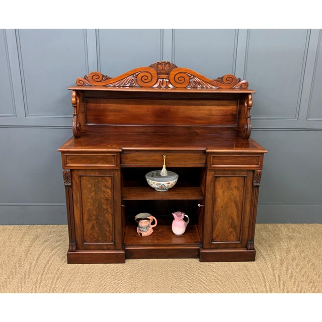 Early 19th Century Early 19th Century Flame Mahogany Bookcase For Sale - Image 5 of 18