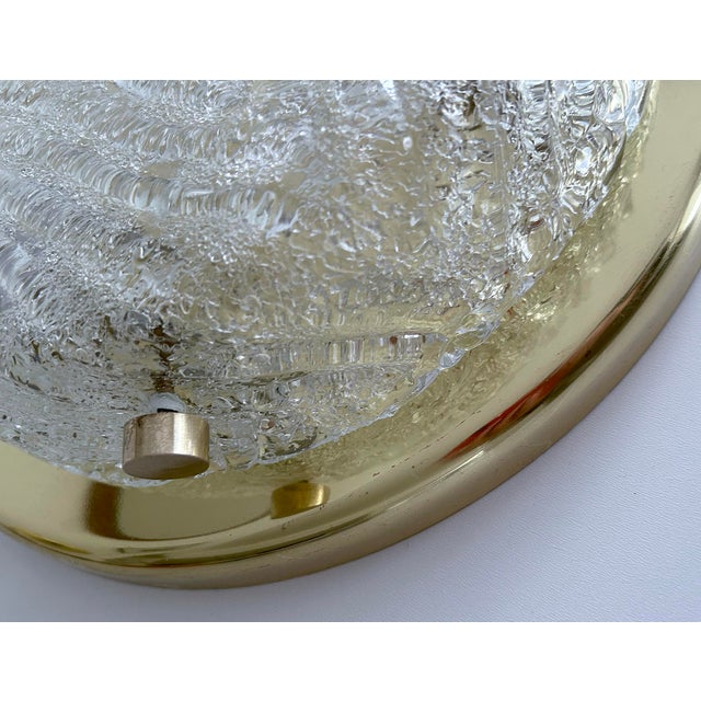 Murano Glass Flush Light from Hillebrand, 1970s For Sale - Image 16 of 18