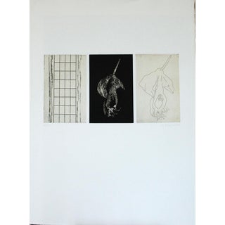 Jacques Clauzel, Triptych 1, Limited Edition Print For Sale
