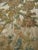 Beige Large Silk Italian Baroque Floral Embroidery From the 1700 Hundreds For Sale - Image 8 of 12
