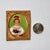 Mid-Century Miniature Portrait of Young Woman With Dog Signed Austin in Pressed Filagree Metal Frame For Sale - Image 10 of 11