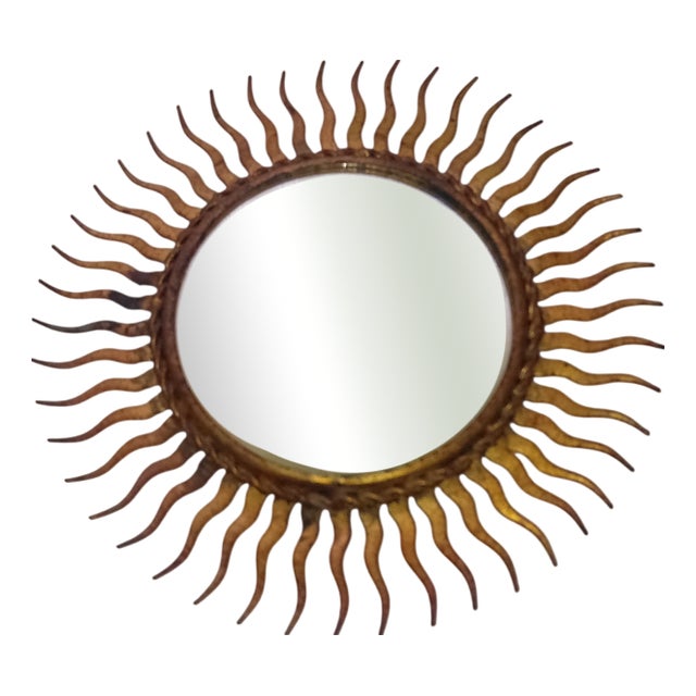 Vintage Sun Mirror, 1955 For Sale