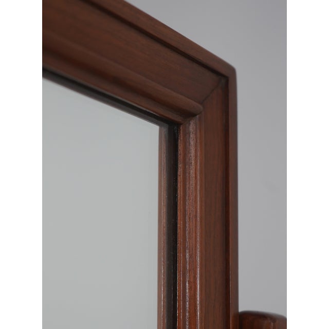 1960s 1960s Stickley Cherry Valley 1 Drawer Shaving Mirror For Sale - Image 5 of 15