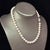 Authentic Mikimoto Akoya Pearl Necklace 17" Sterling Silver 8 - 8.5 mm Estate M441 This elegant Authentic Mikimoto Estate...