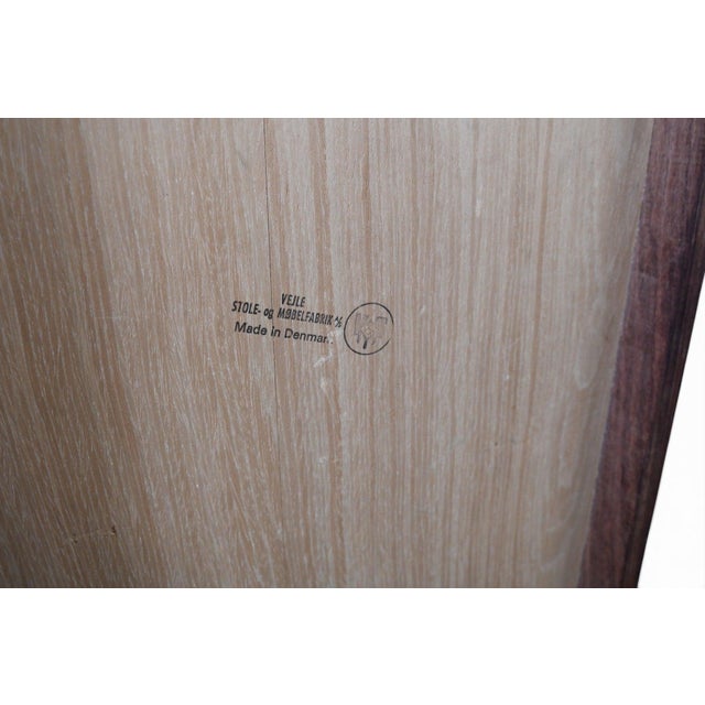 Brown Vejle Stole Møbelfabrik Danish Rosewood Coffee Table, 1970s For Sale - Image 8 of 8