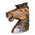 Vintage Boho Carved Wood Horse Head For Sale