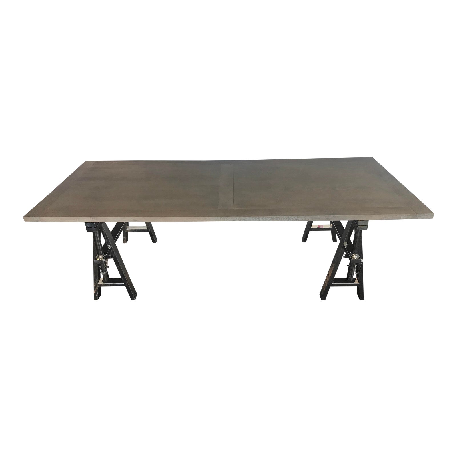 Contemporary Adjustable Dining Table Chairish
