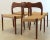Mid-Century Logster Dining Room Chairs by Arne Hovmand Olsen for Mogens Kold, Set of 4 For Sale - Image 3 of 11