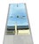 1990s Vintage Post-Modern Plate Glass Grandfathers Floor Clock Attributed to Pace MCM For Sale - Image 5 of 13